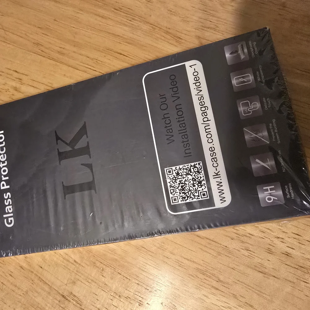 Premium Tempered Glass Protector - Black